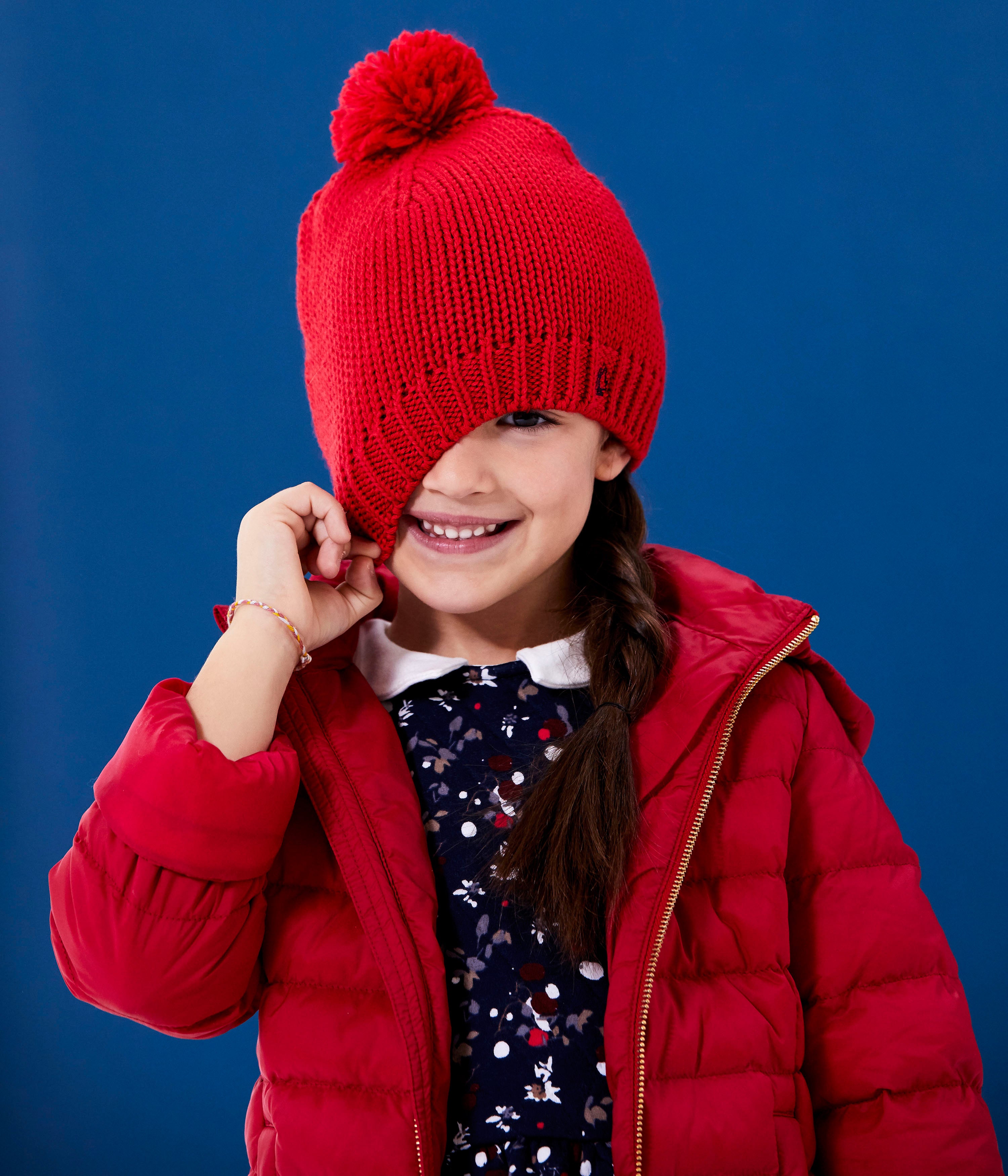 Girls Red Coat