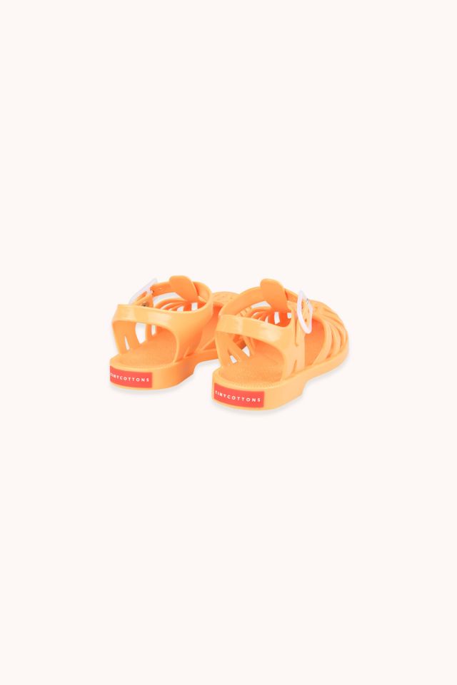 Girls Yellow Jelly Sandals