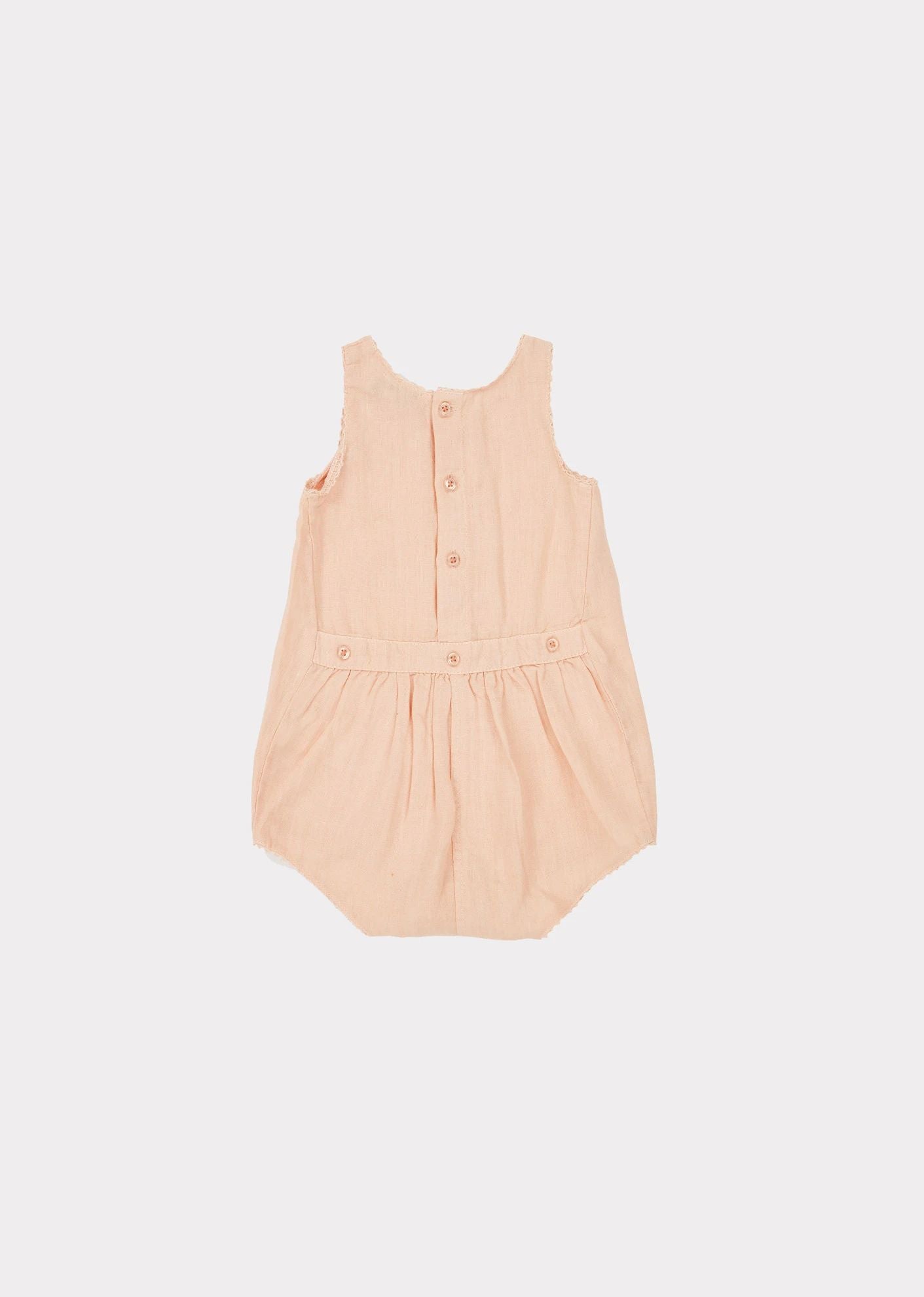 Baby Girls Light Pink Romper