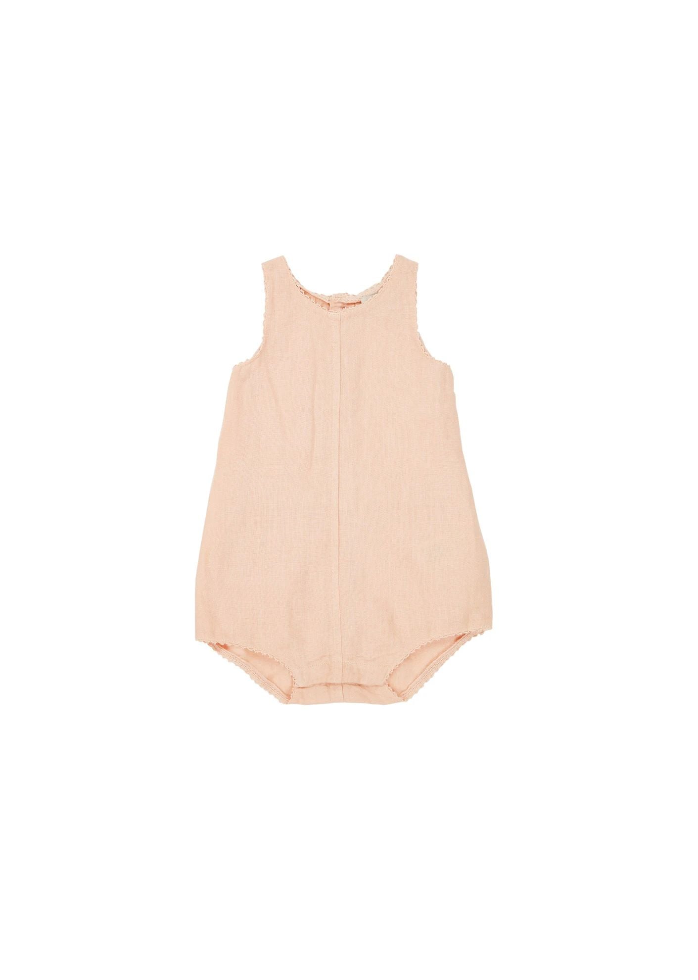 Baby Girls Light Pink Romper