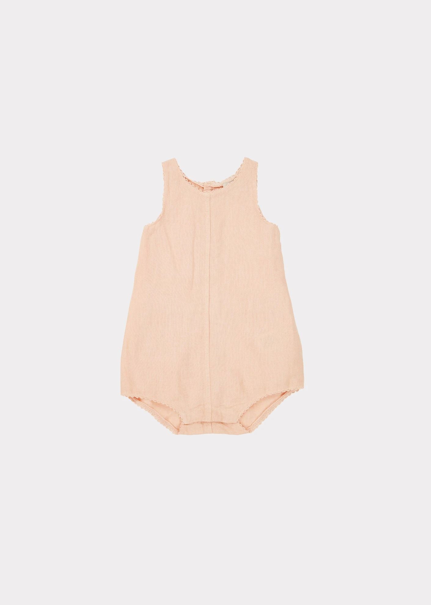 Baby Girls Light Pink Romper