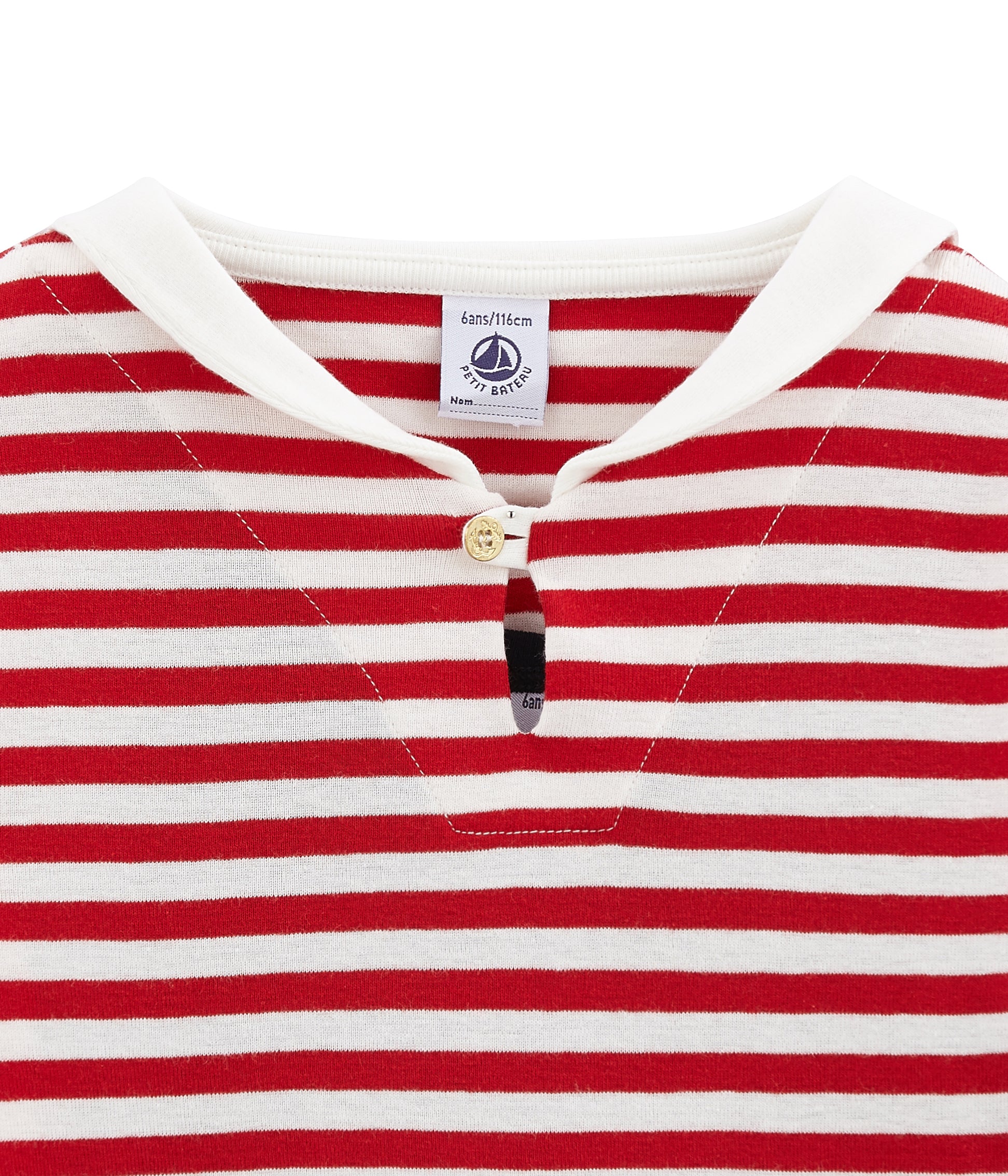 Girls Black & Red Stripes Dress