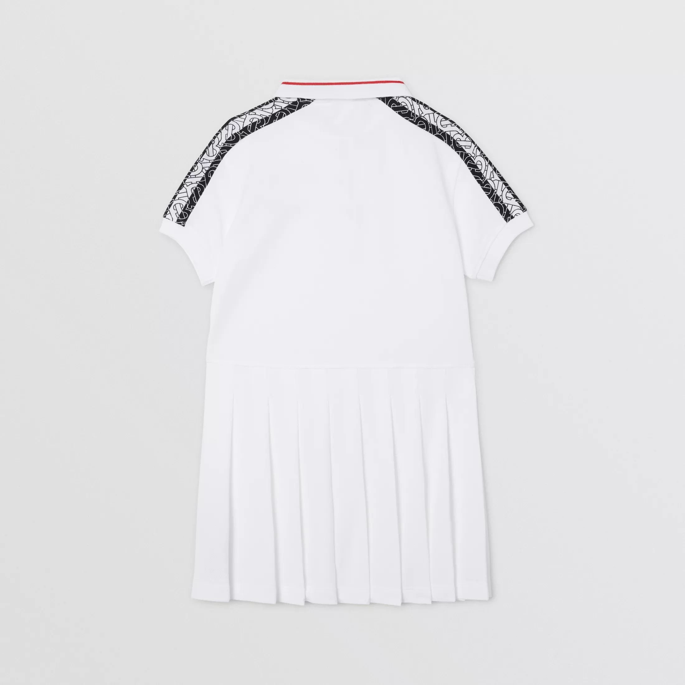 Girls White Cotton Dress