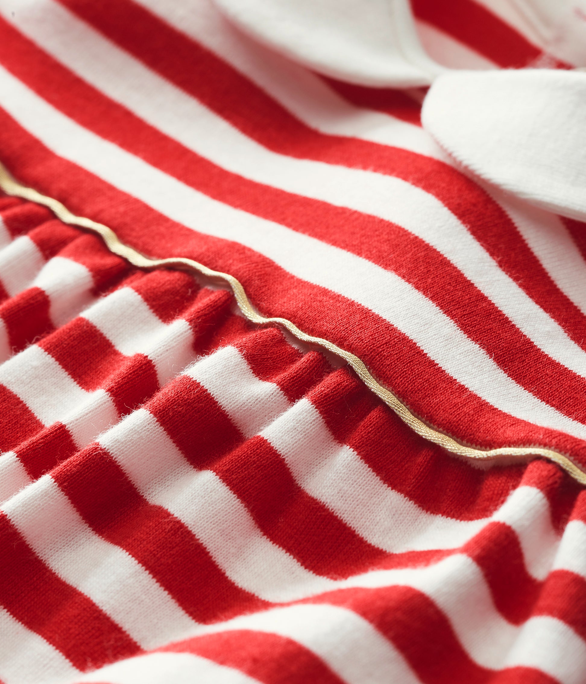 Baby Girls Red Stripes Dress