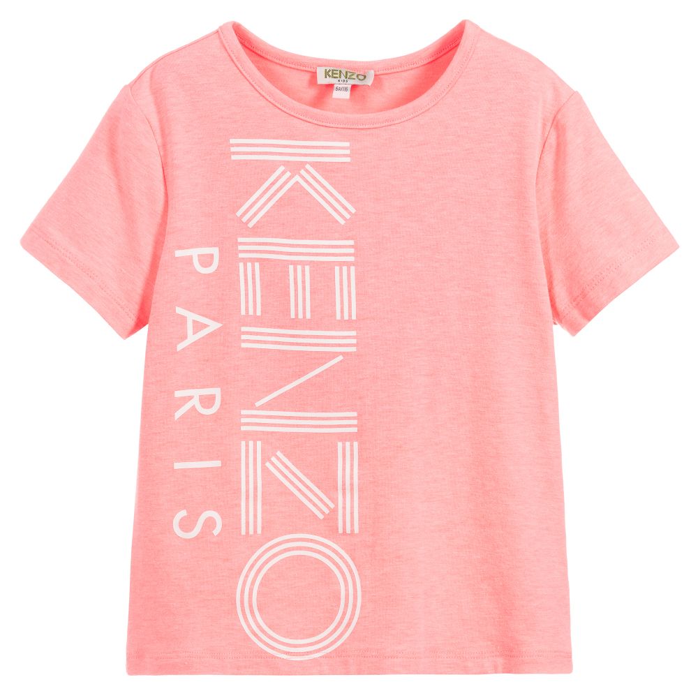 Girls Pink Logo T-shirt
