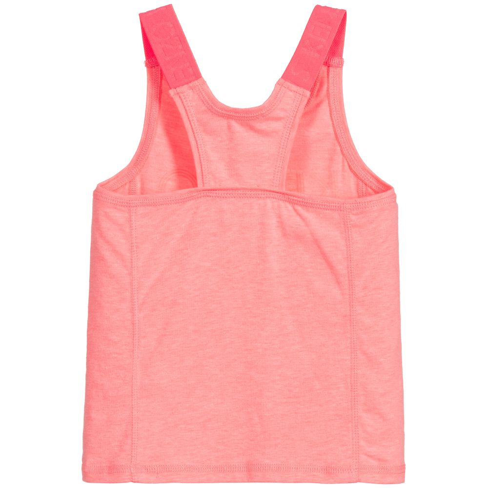Girls Pink Logo Top