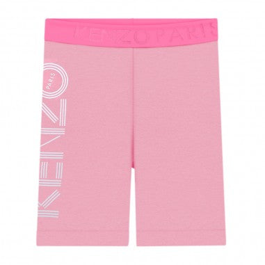 Girls Pink Logo Shorts
