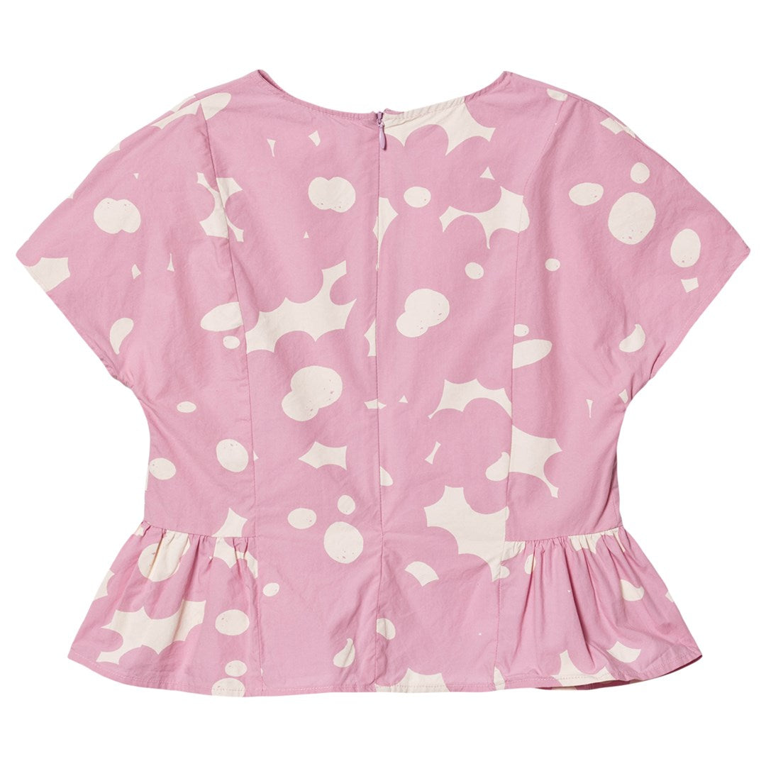 Girls Mauve Cotton Top