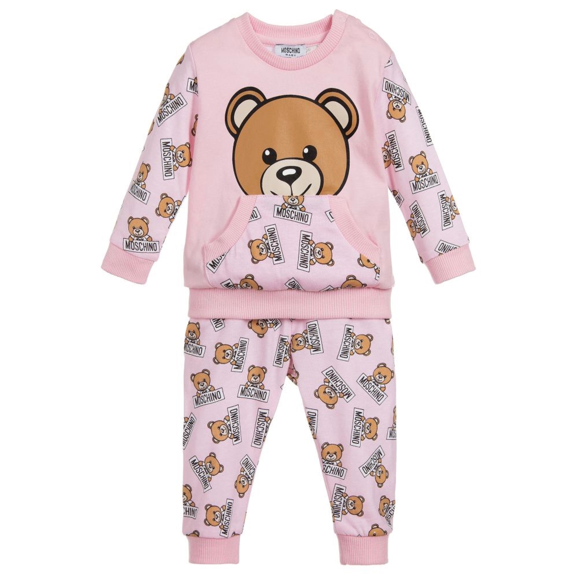 Baby Girls Pink Cotton Sets