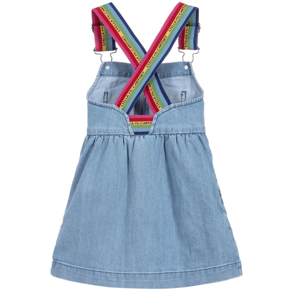 Girls Blue Denim Dress