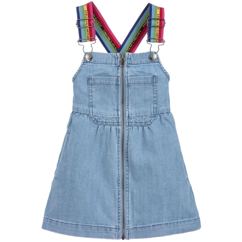 Girls Blue Denim Dress