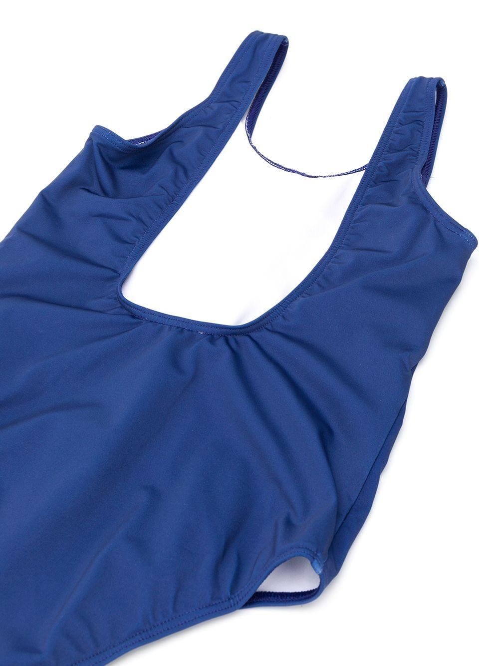 Girls Navy Logo Swimsuit