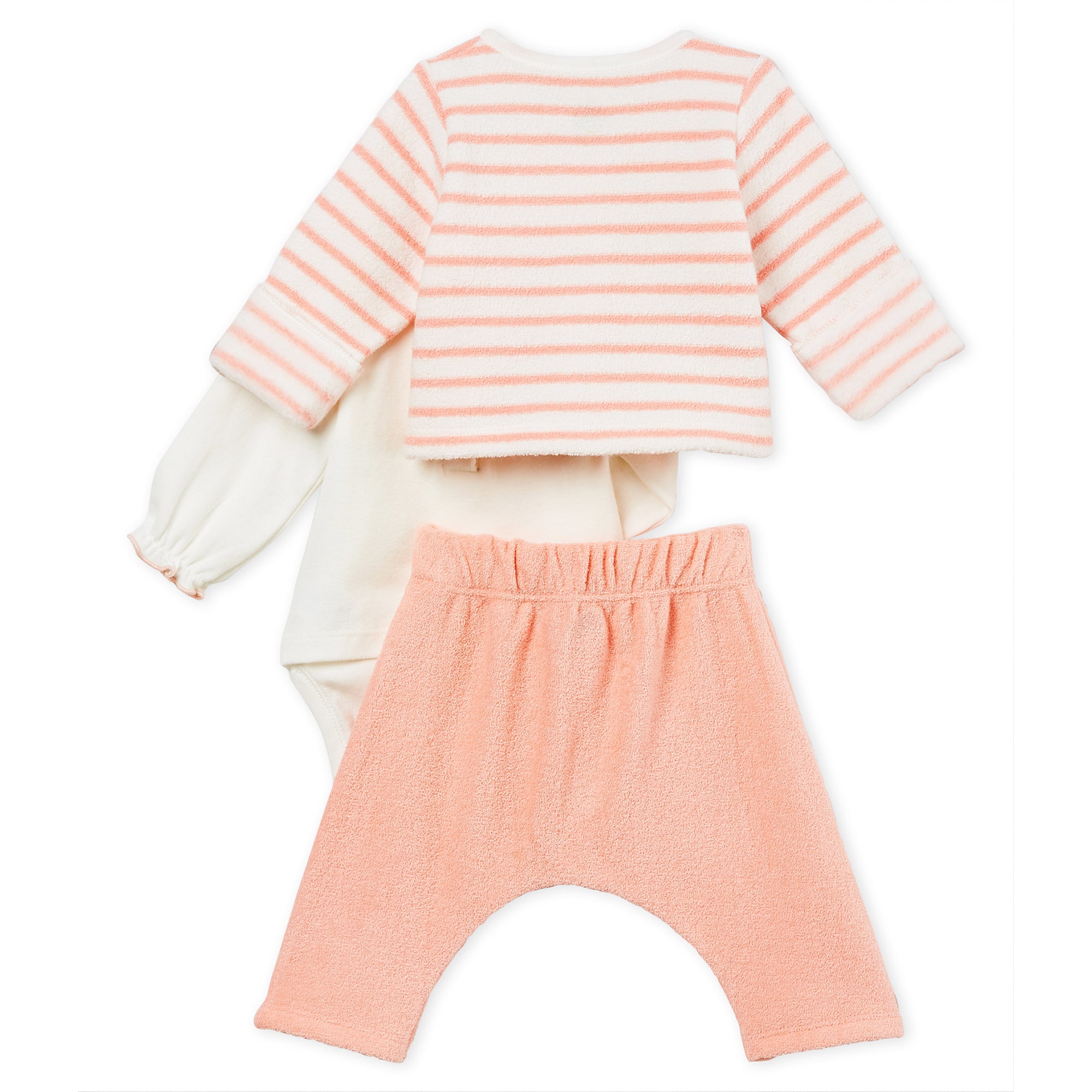 Baby Girls Pink & White Sets