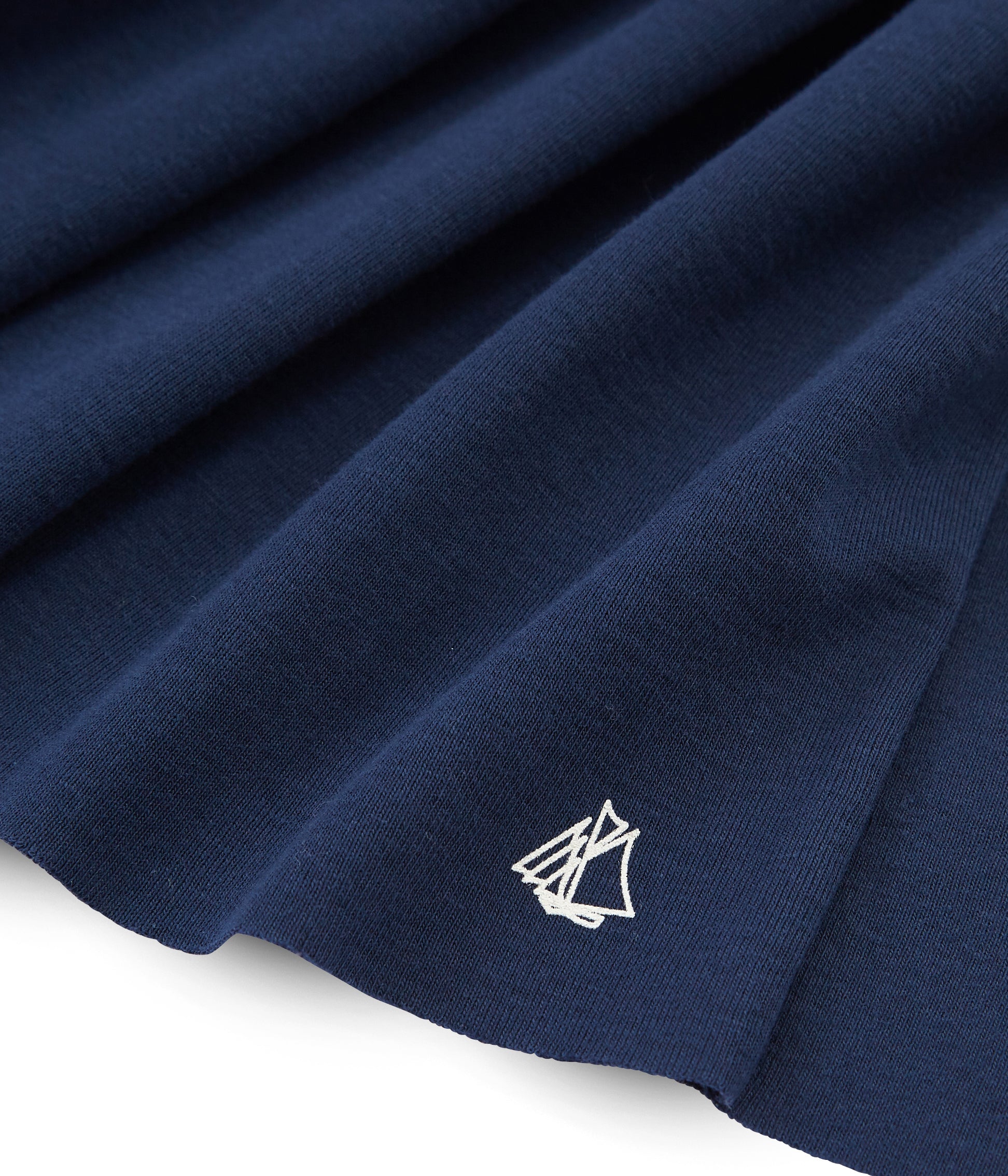 Girls Blue Cotton Skirt