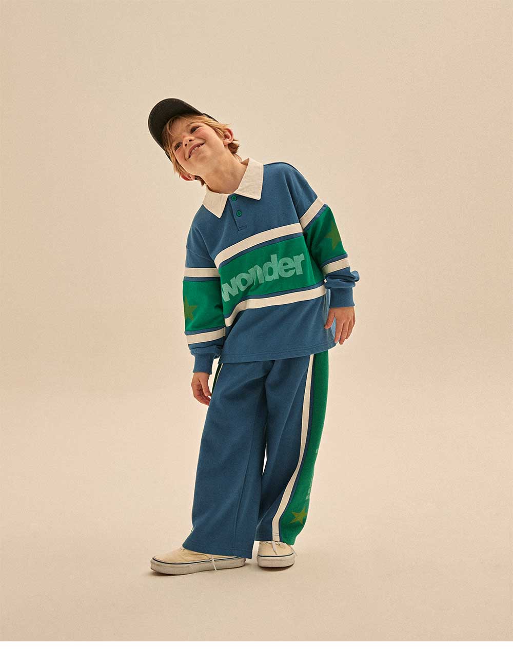 Boys & Girls Blue Cotton T-Shirt
