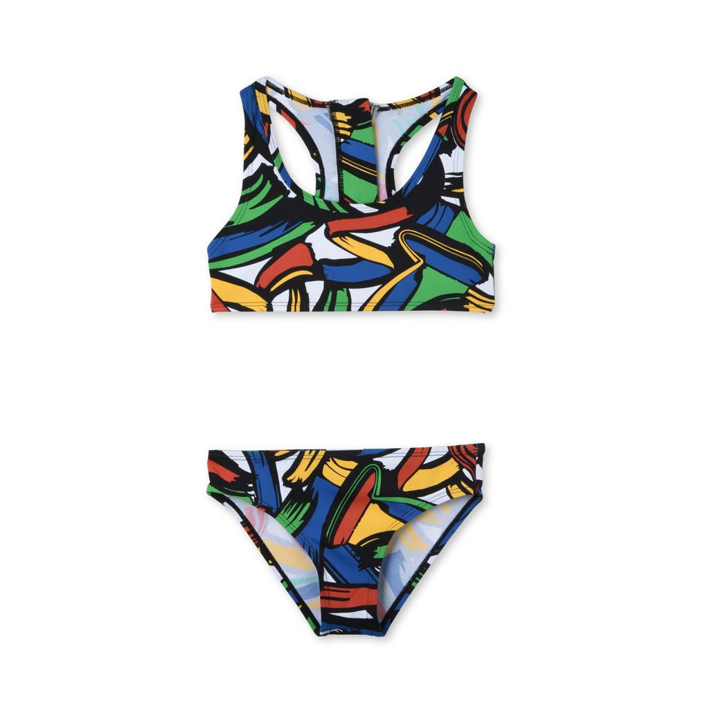 Girls Colourful 'Imogen' Bikini - CÉMAROSE | Children's Fashion Store - 1