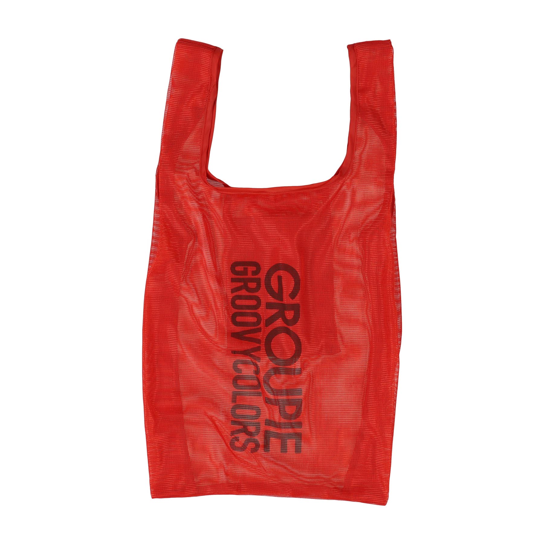 Red Mesh Tote Bag
