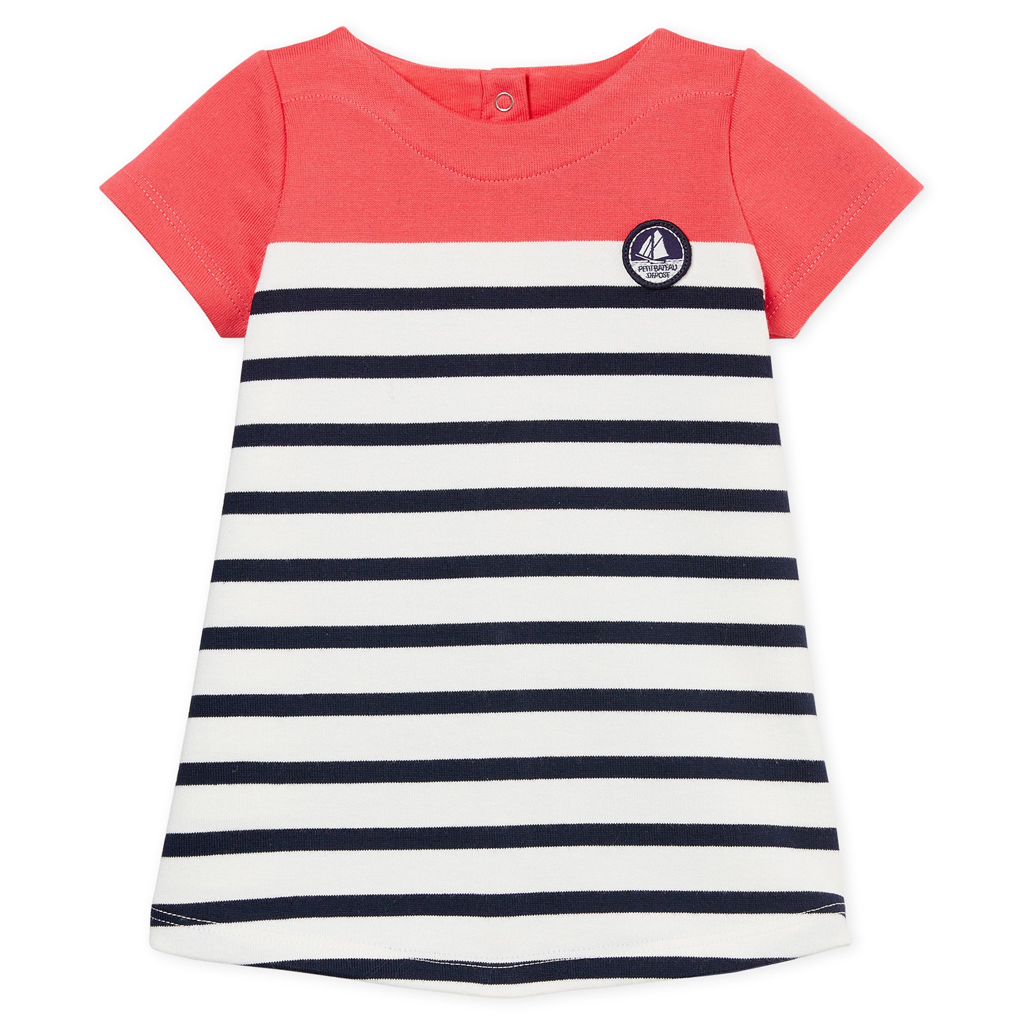 Baby Pink Stripes Dress
