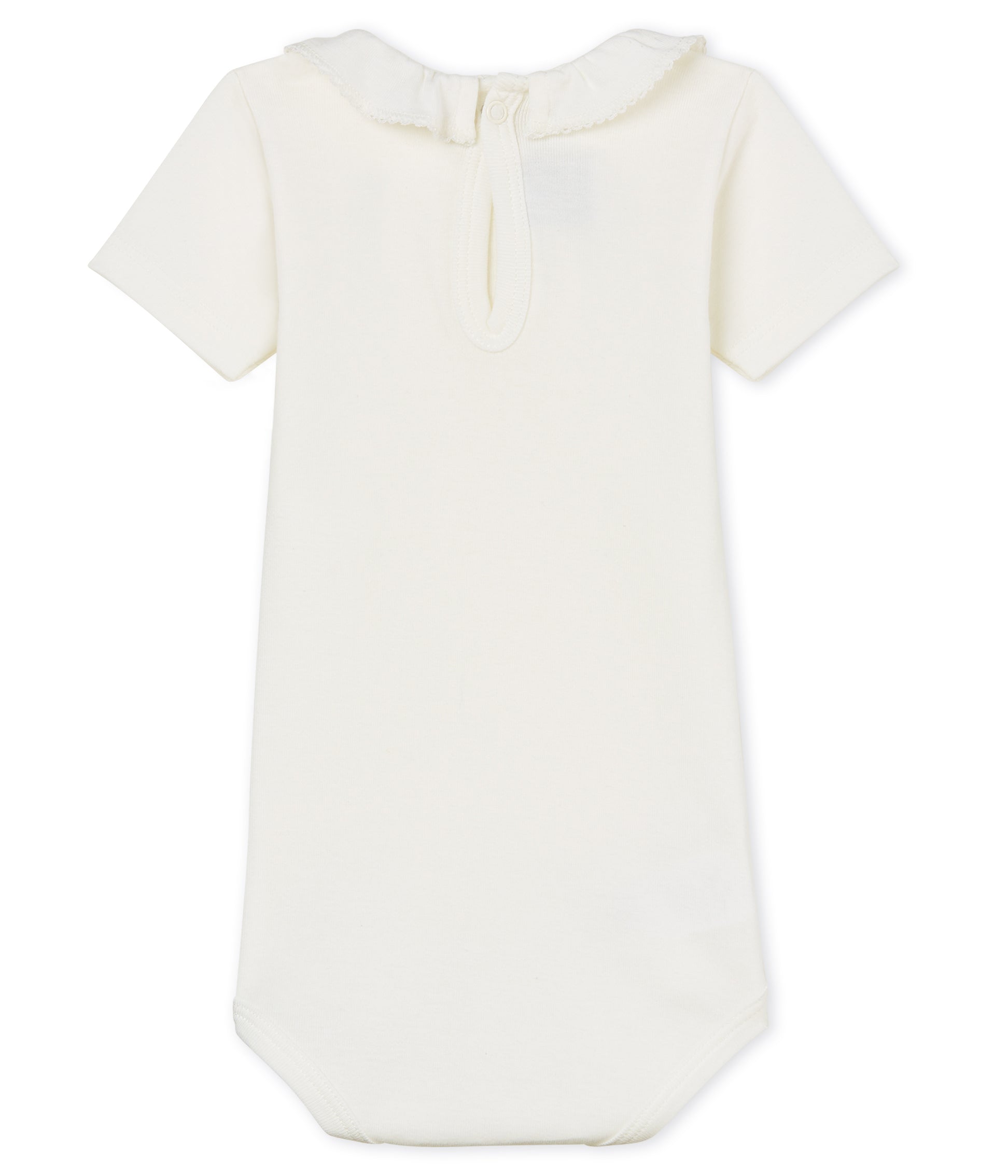 Baby Girls Rice White Cotton Babysuits