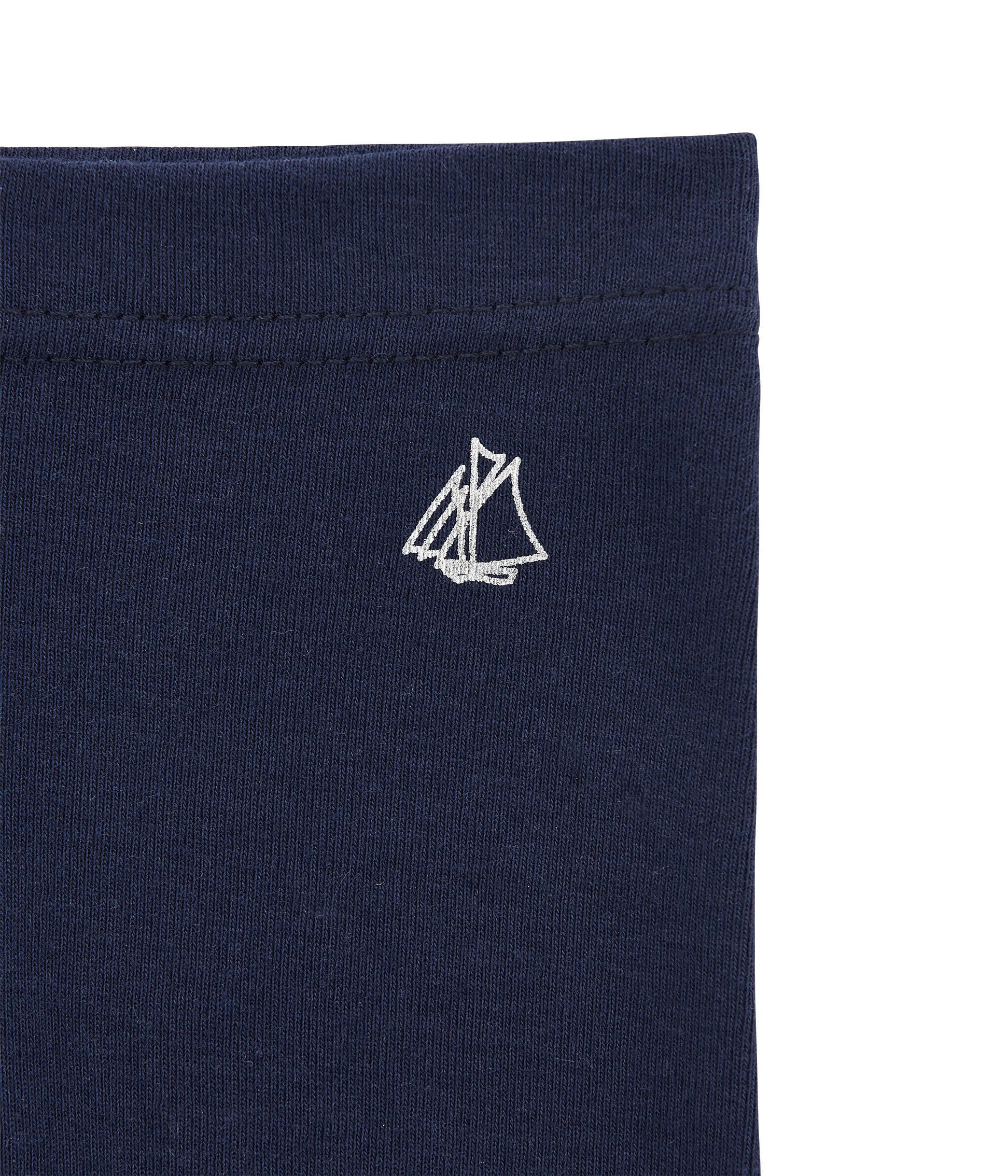 Baby Girls Blue Cotton Leggings