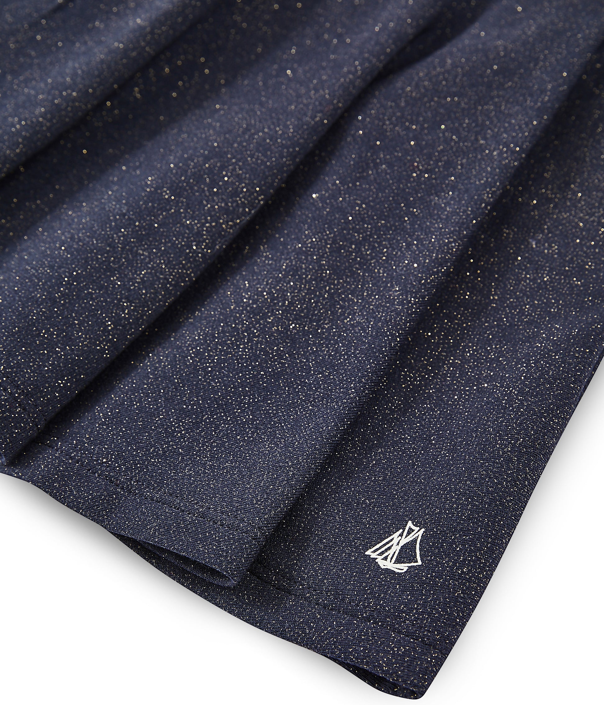 Girls Blue Cotton Skirt