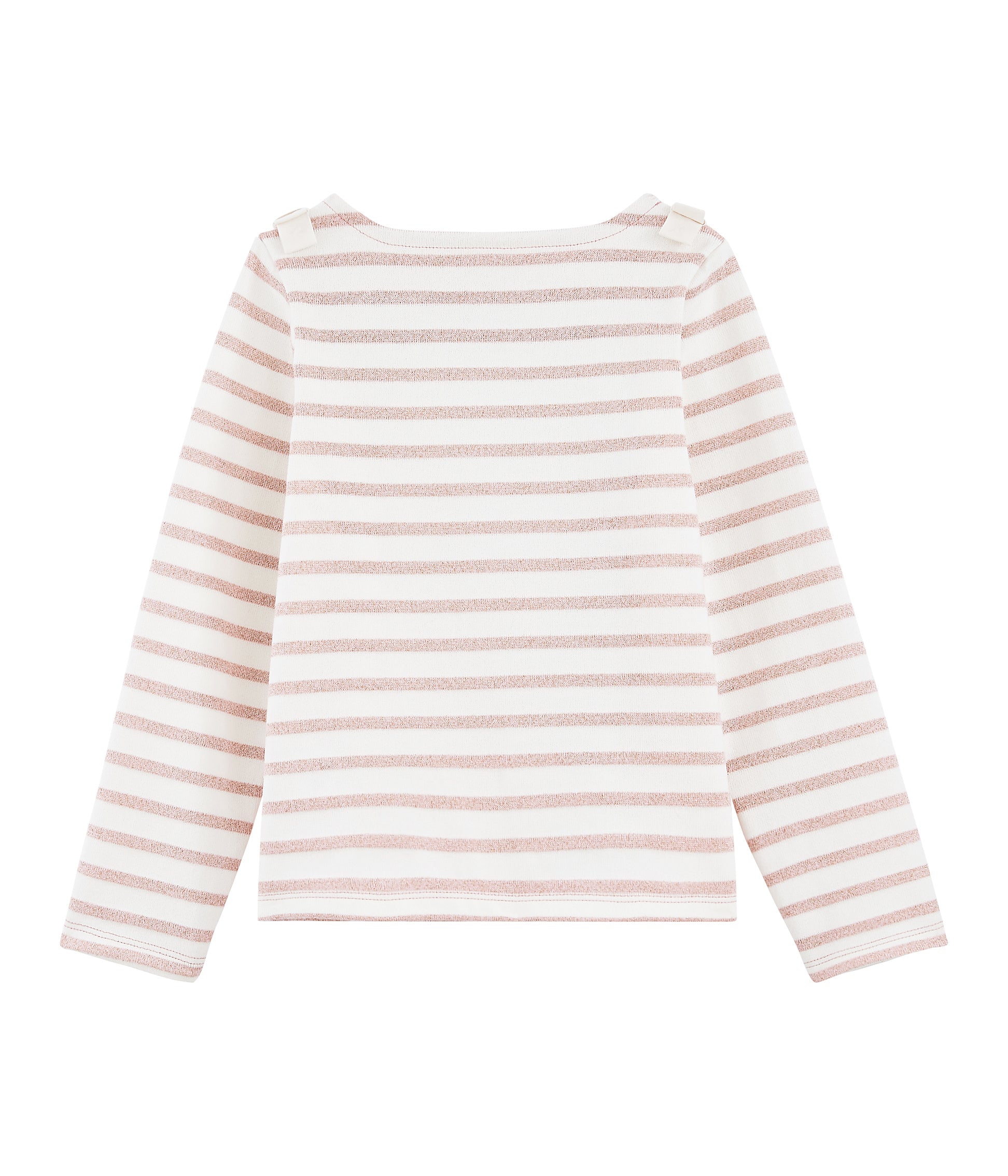 Girls Pink Striped Top