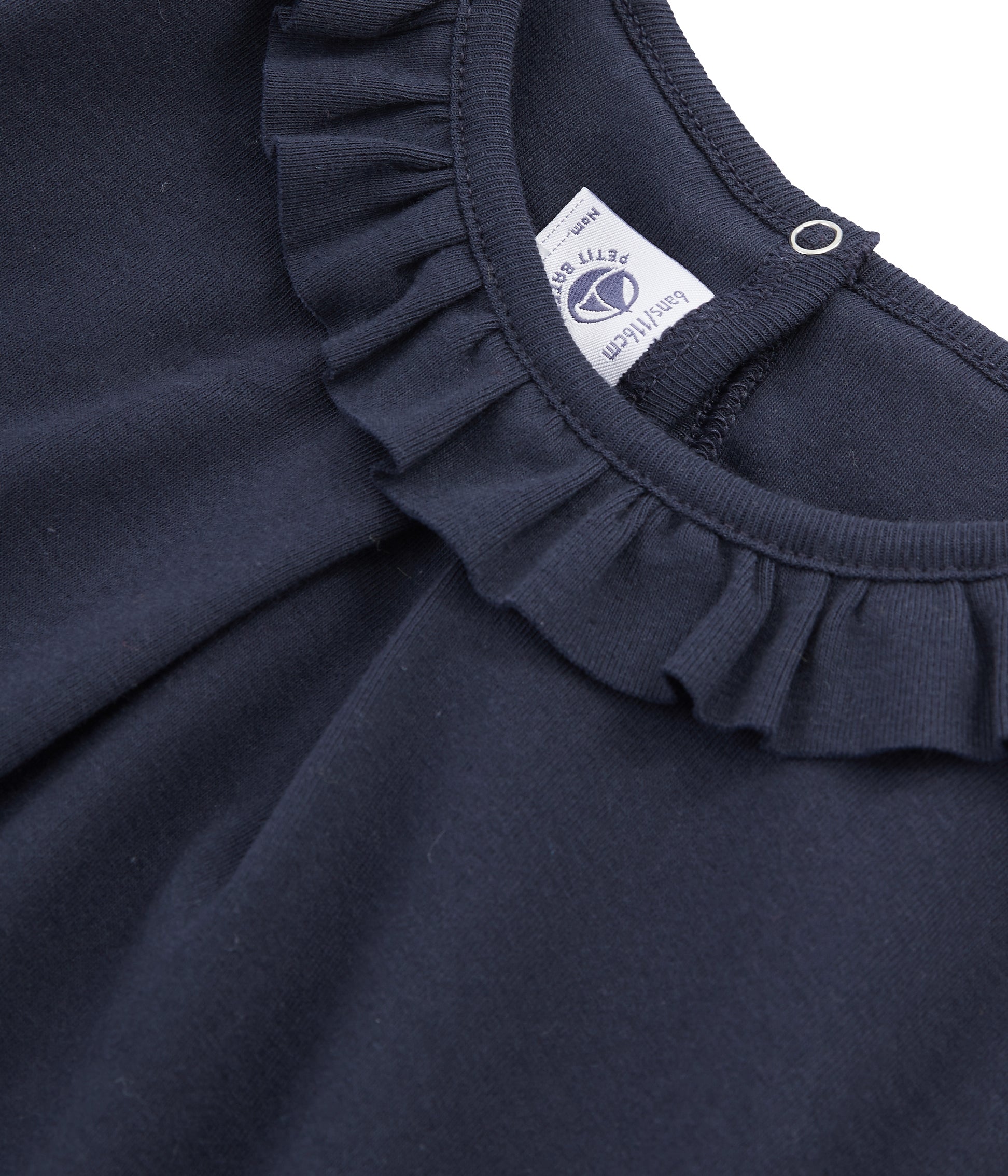 Girls Blue Frill Shirt