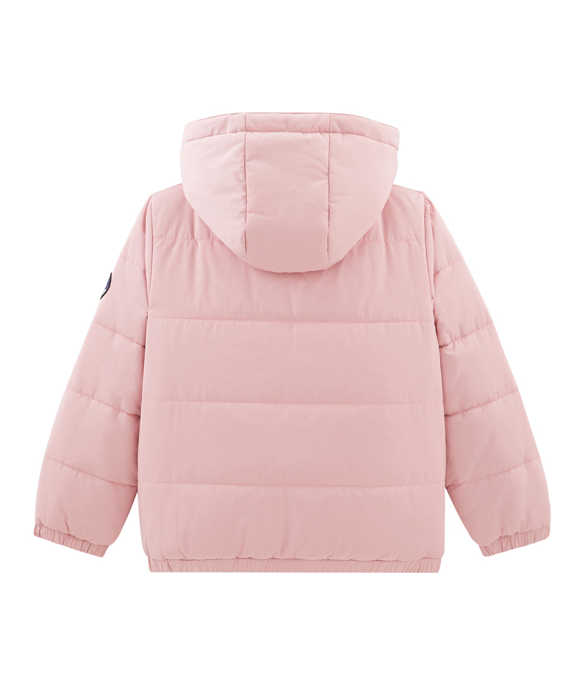 Girls Dark Pink Double Sided Coat