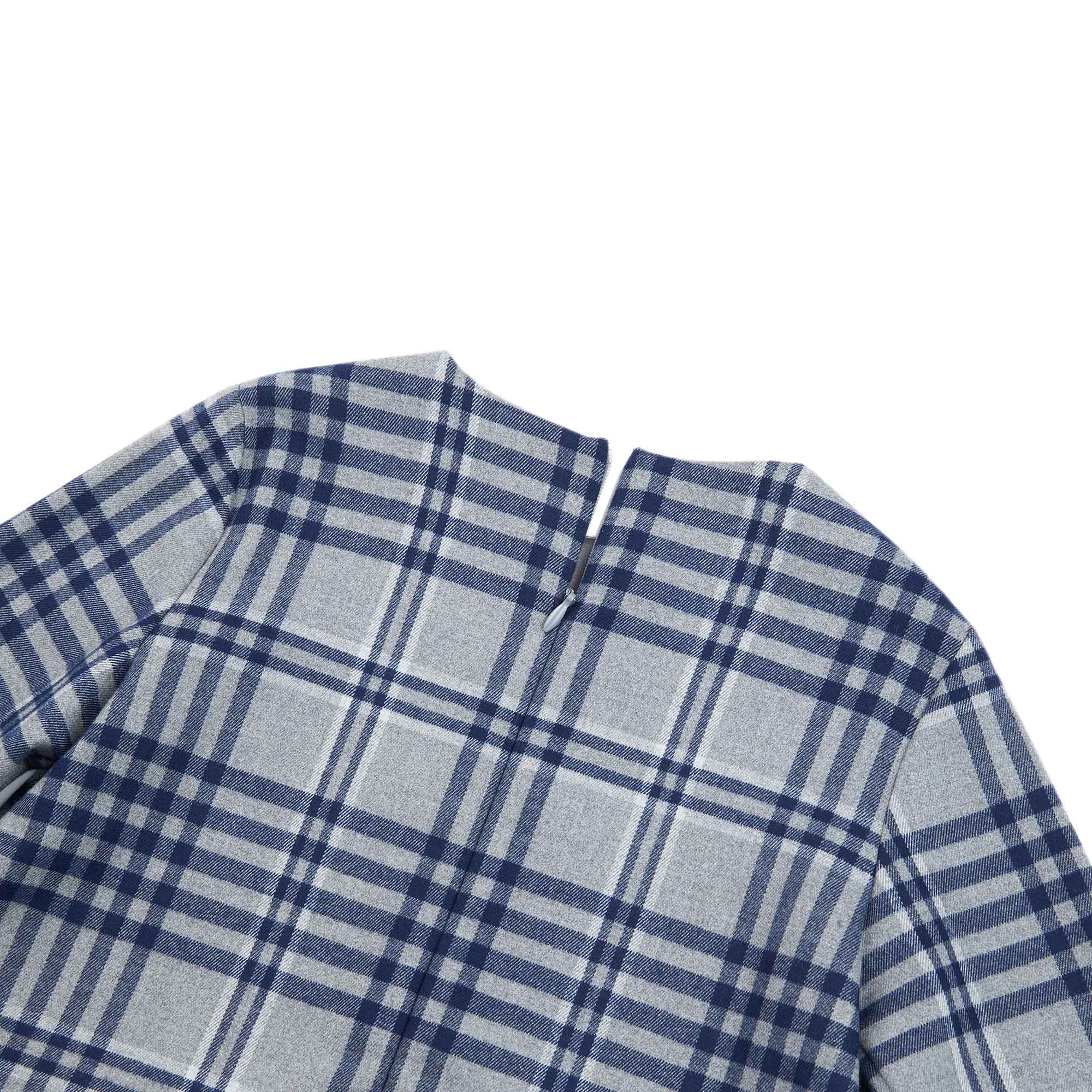 Girls Blue Check Dress
