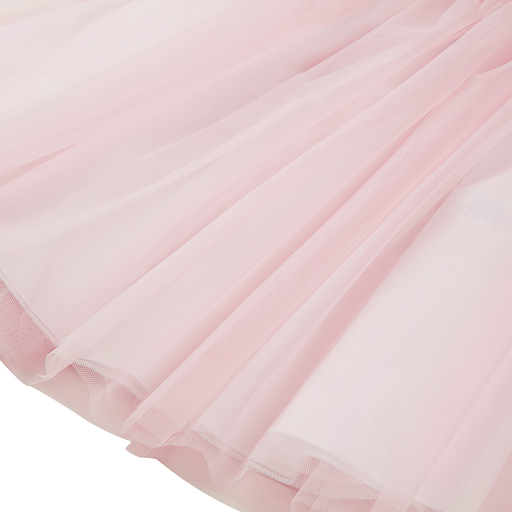 Girls Pink Tulle Skirt