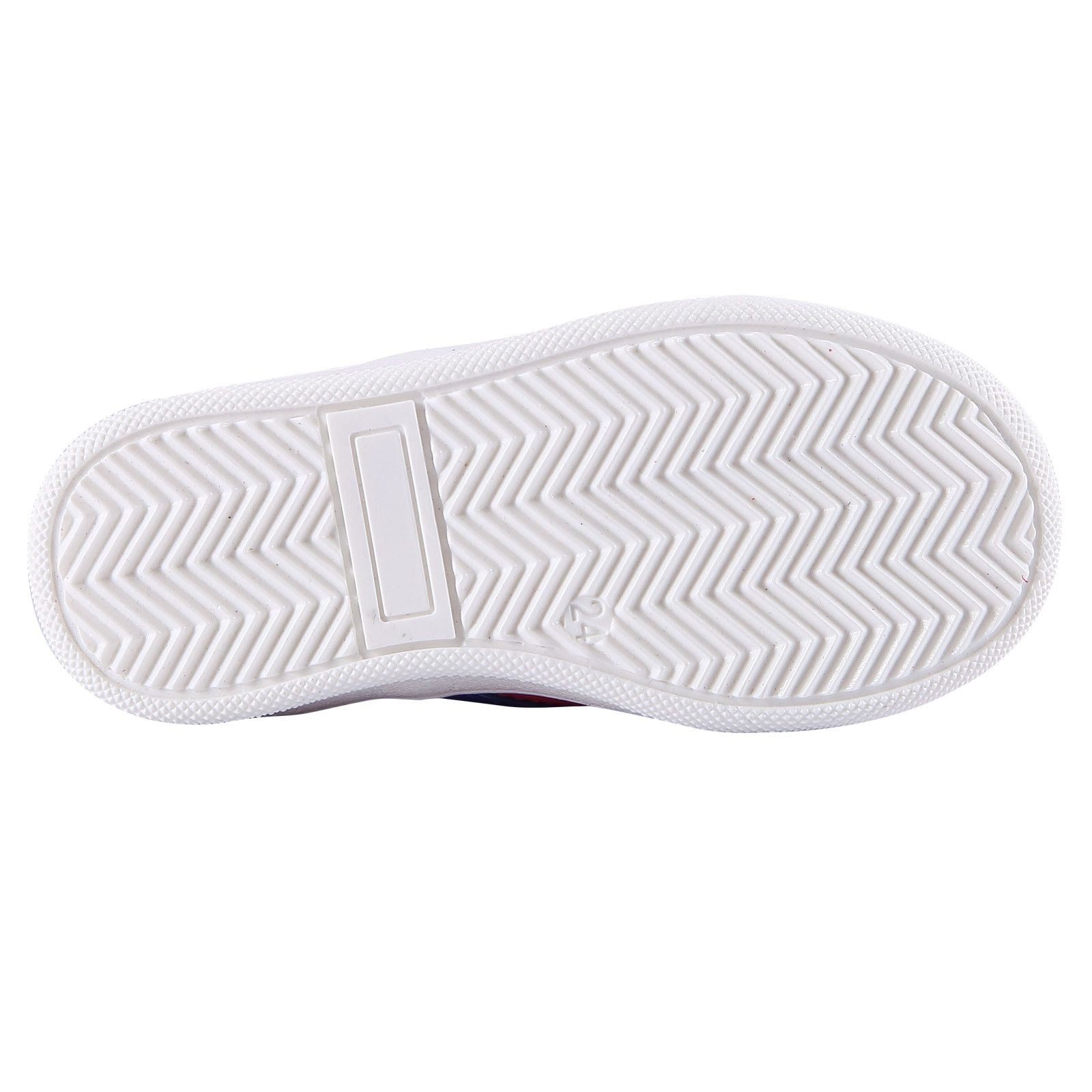 Girls Red 'Monster' Surface Leather Trainers - CÉMAROSE | Children's Fashion Store - 4