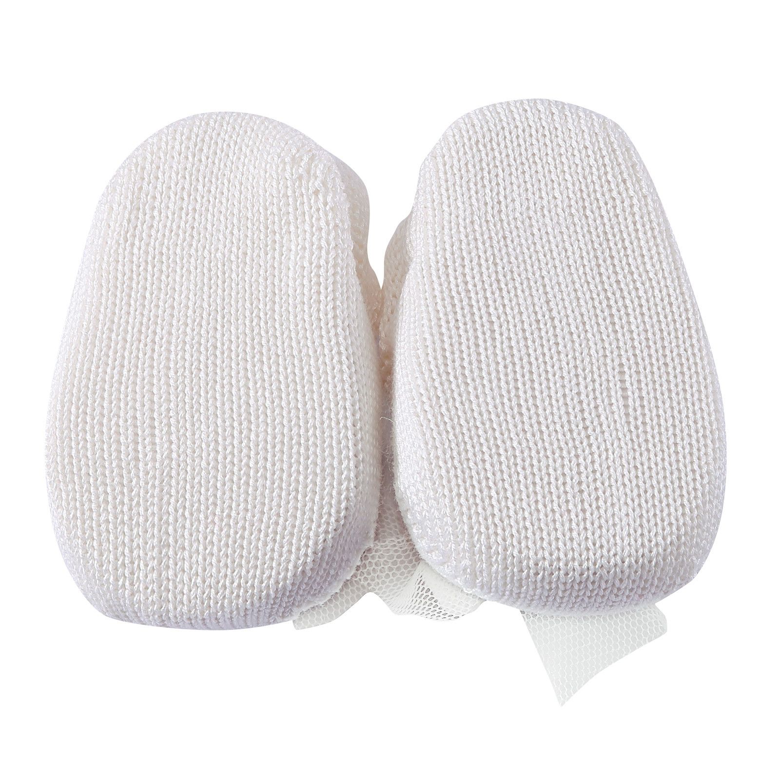 Baby White Knitted Cotton Shoes&Hair Band Gift Set - CÉMAROSE | Children's Fashion Store - 4