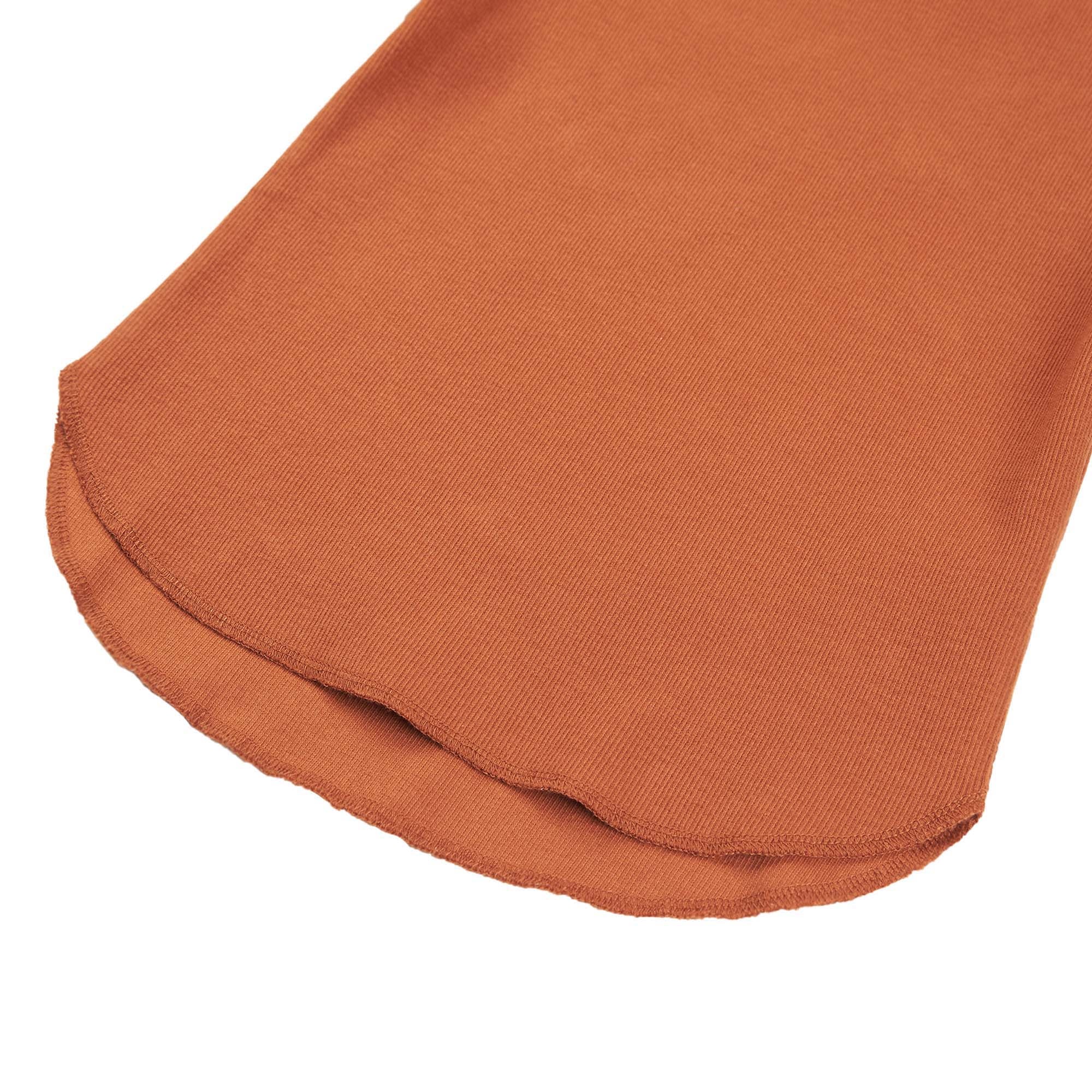 Girls Caramel Cotton Top