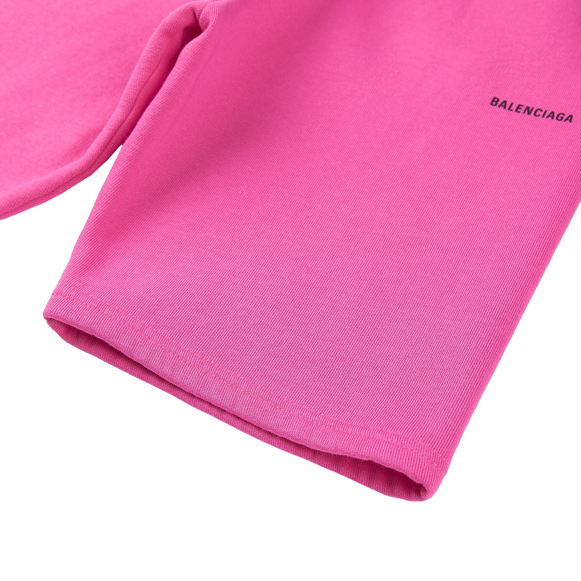 Girls Pink Logo Cotton Shorts
