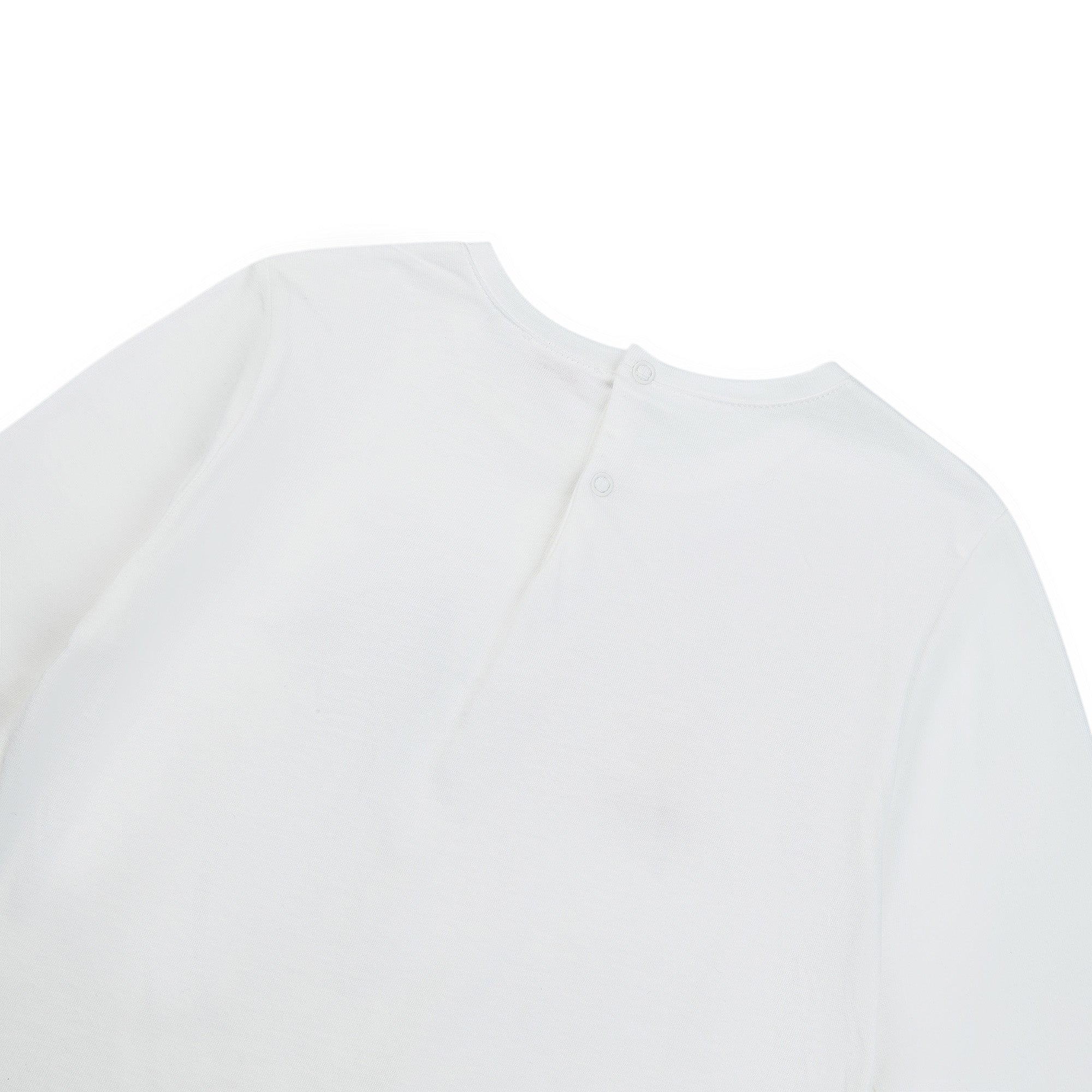 Girls White & Pink Cotton Shirt