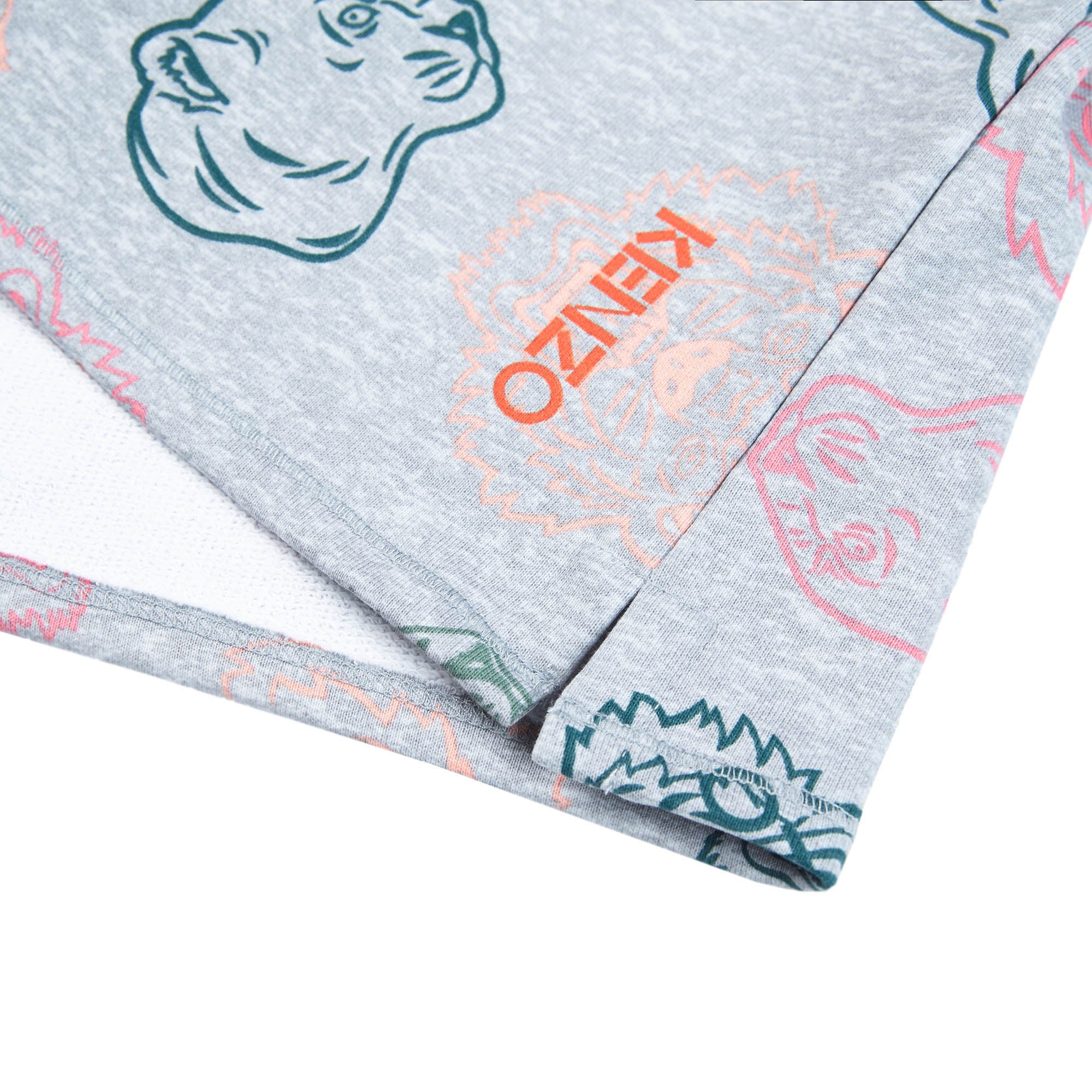 Baby Girls Grey Printing Cotton Top