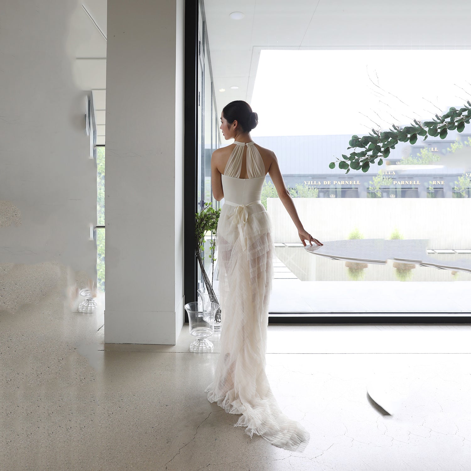 Girls Cream Ballet Onesies