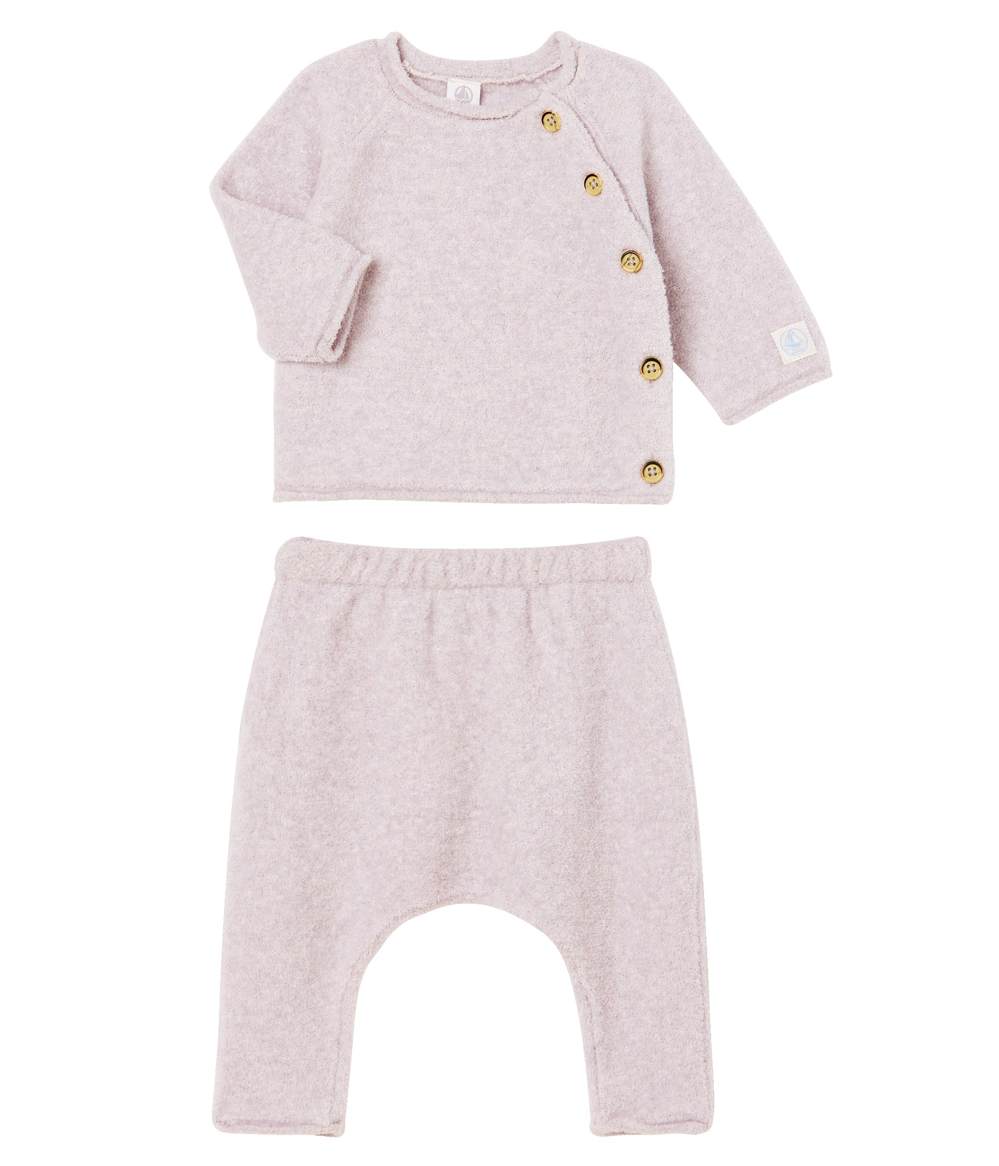Baby Girls Pink Cotton Set