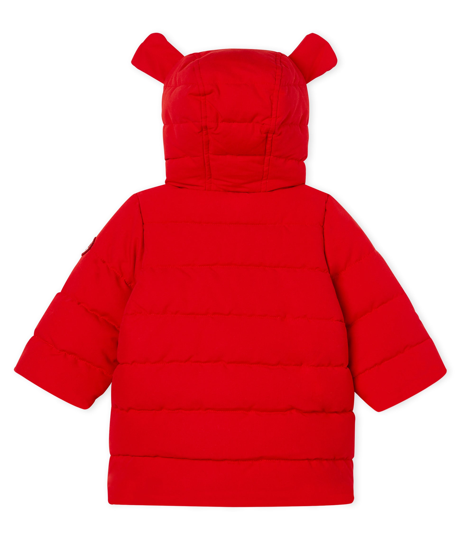 Baby Girls Red Hooded Coat