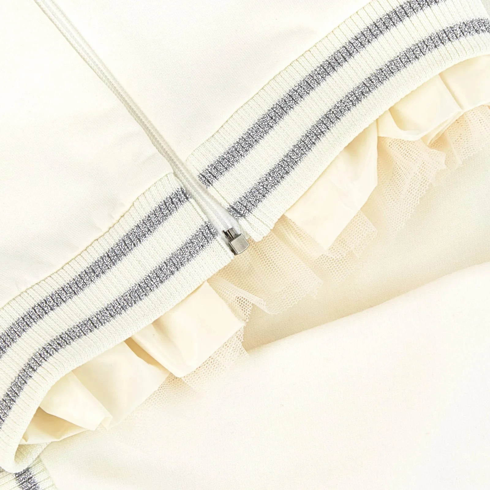 Baby Girls Natural Knitwear Babysuit