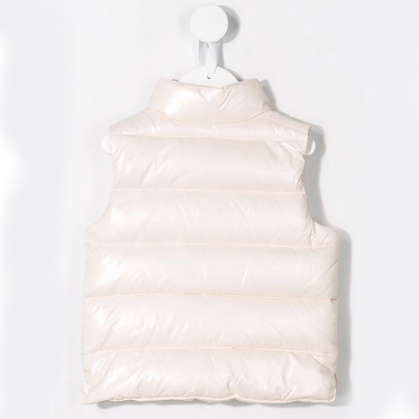 Baby Girls Pastel Pink "Bernard" Padded Down Gilet