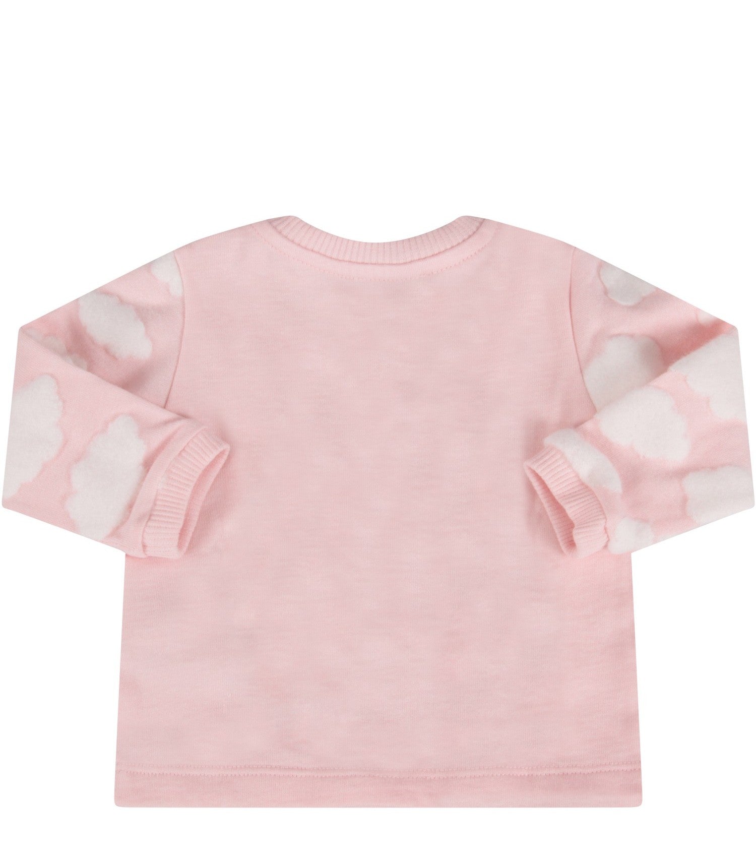 Baby Girls Light Pink Cotton Tracksuit