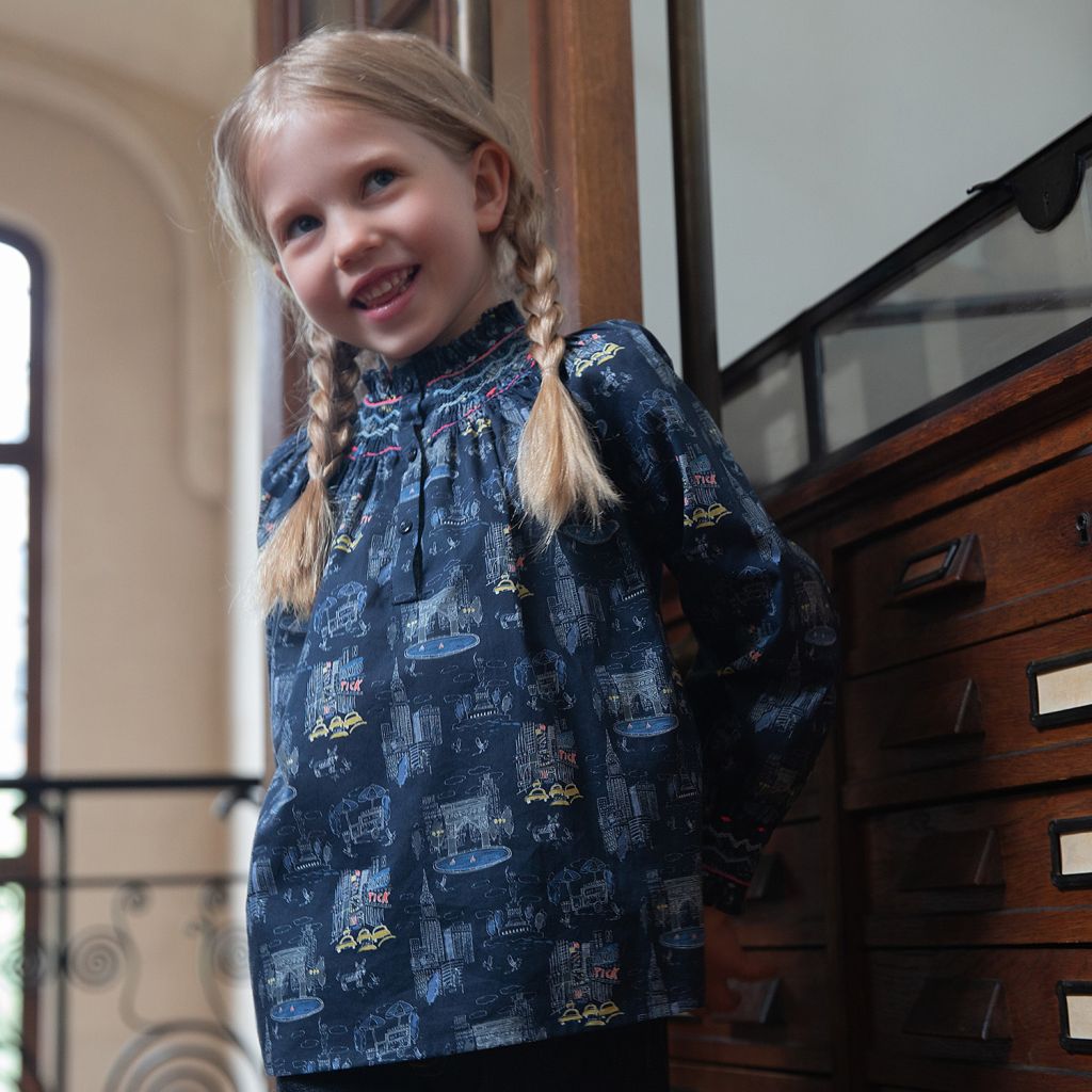 Girls Marine Blouse