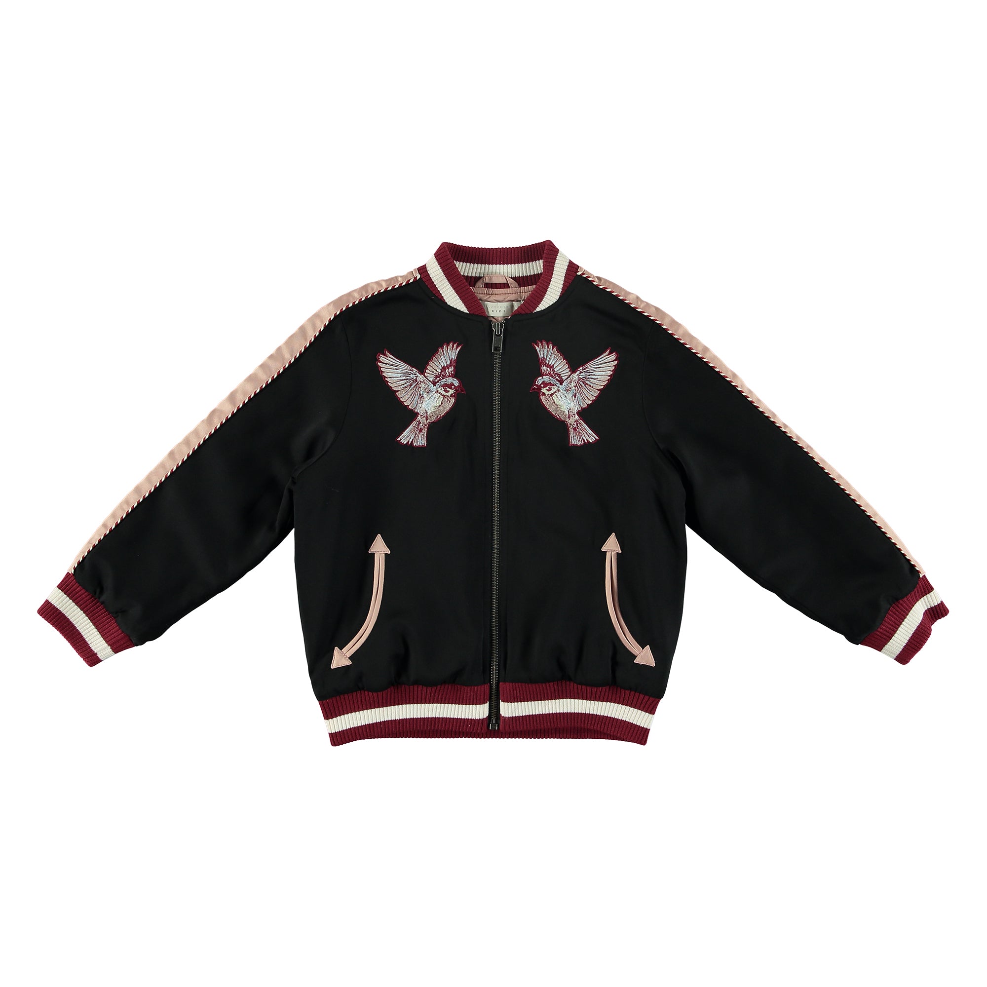 Girls Black Outerwear Jacket