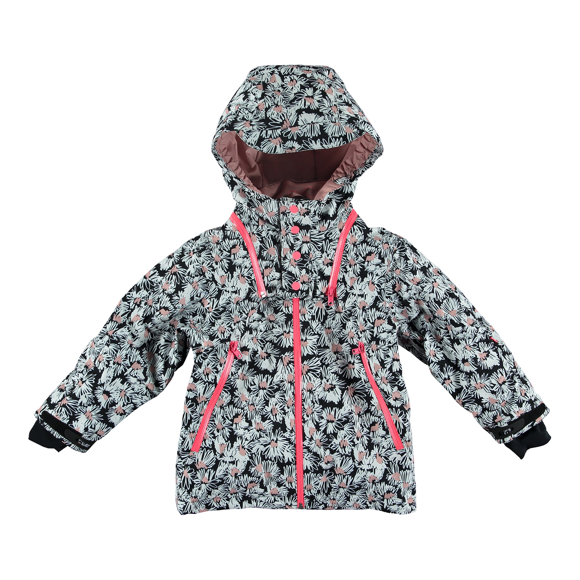 Girls Floral Coat