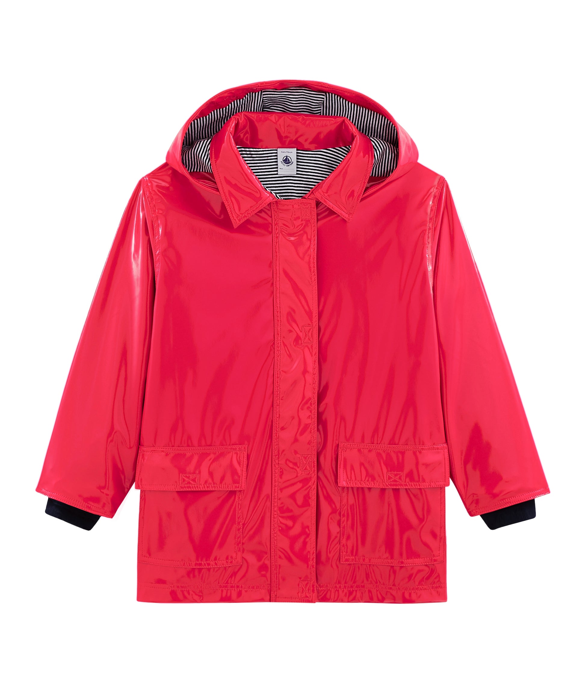 Girls Red Hooded Coat