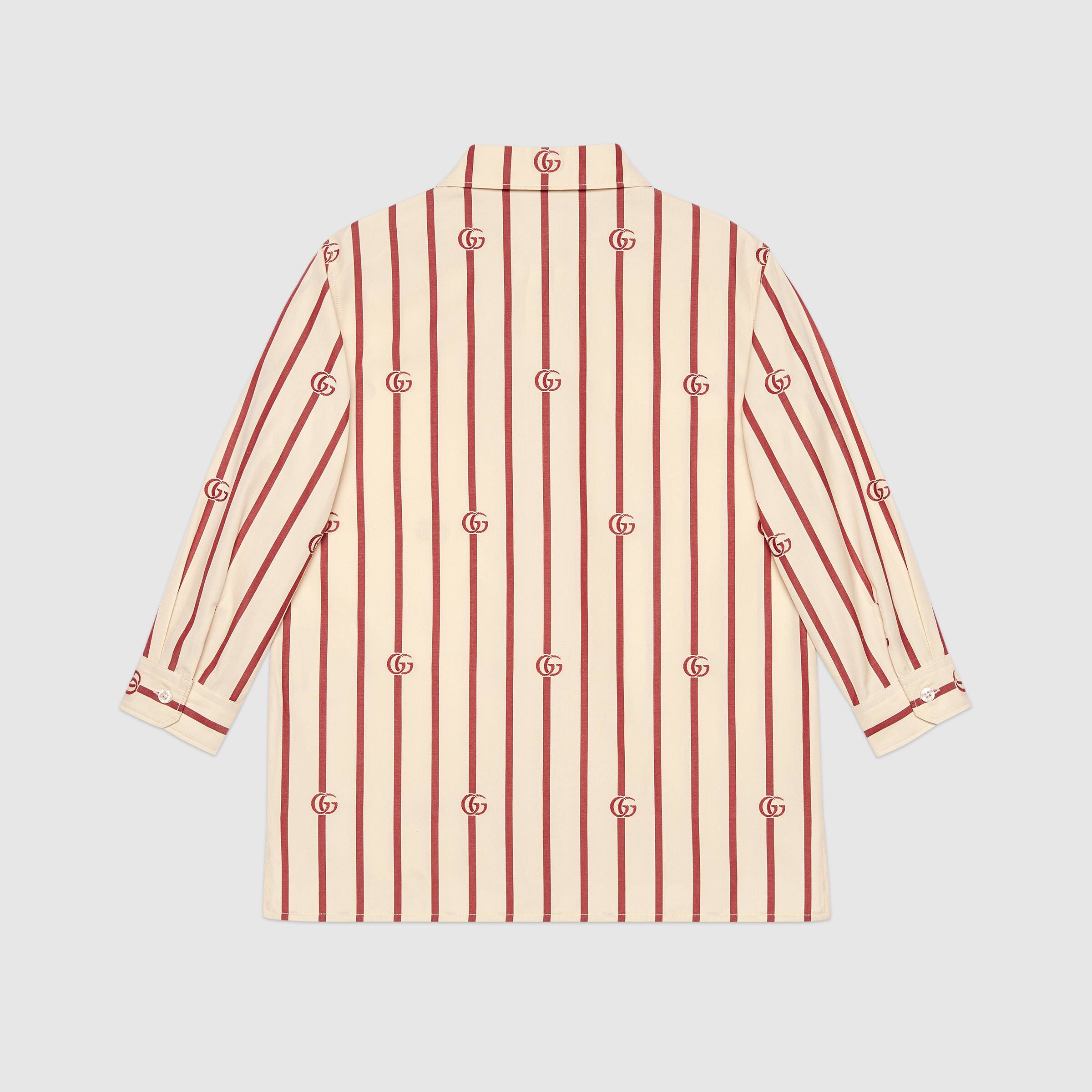 Girls Margarine & Red GG Cotton T-Shirt