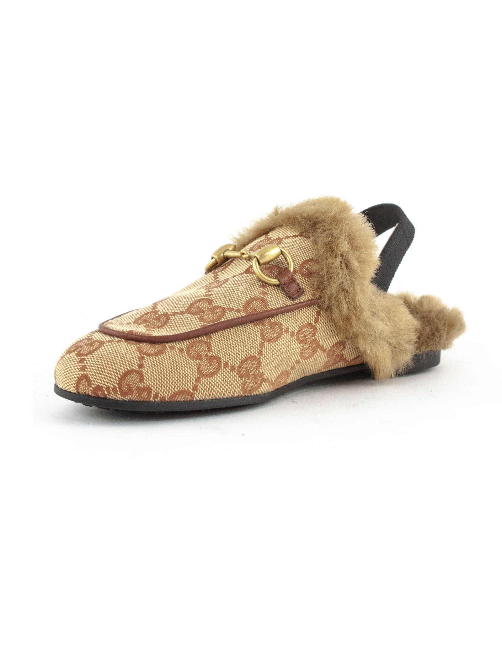 Girls Beige Logo Sandals