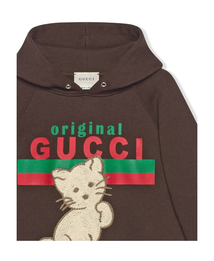 Boys & Girls Chocolate Cat Sweatshirt