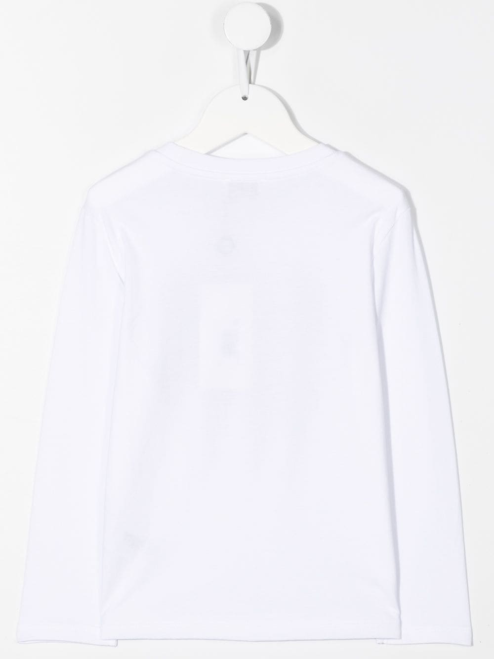 Girls Optic White Cotton T-Shirt